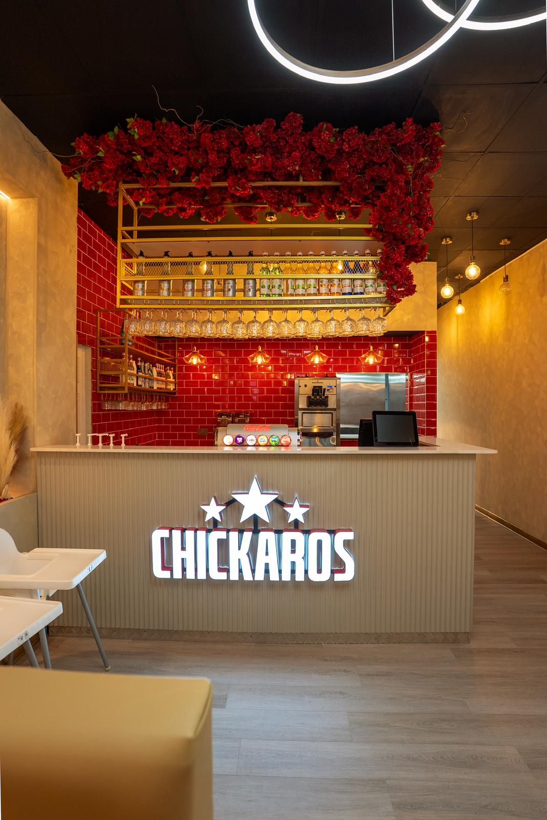 Chickaros counter branding